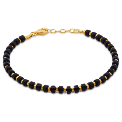 Armband mit echten Edelsteinen – Jaspis, Achat & Türkis