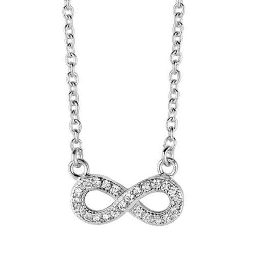 Collier Infinity – Funkelnde Eleganz