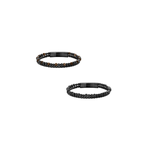 Frank 1967 Armband – Lavastein, Achat & Tigerauge / Lavastein & Achat