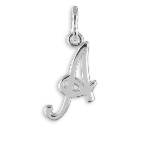 Buchstabenanhänger Silber 925 für Damen & Herren – A, M, S, L, J, N, R, D, T – Hochwertiger Initial-Anhänger