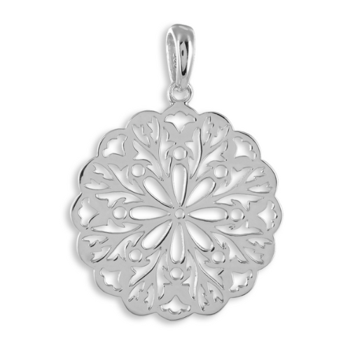 Anhänger Lebensblume – Silber 925/000, vergoldet oder rhodiniert