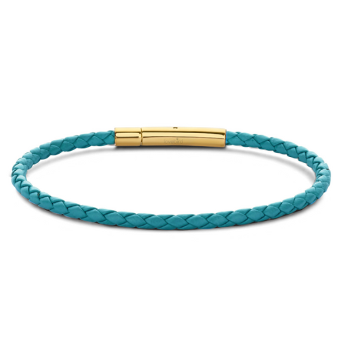 Lovebird Leder-Armband mit Edelstahlverschluss – Verschiedene Farben