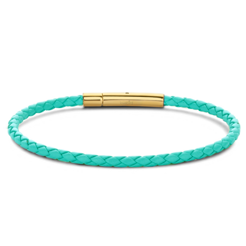 Lovebird Leder-Armband mit Edelstahlverschluss – Verschiedene Farben