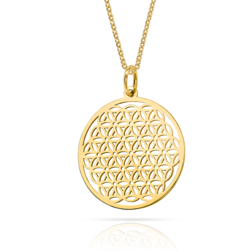 Anhänger Lebensblume – Gold 333/000