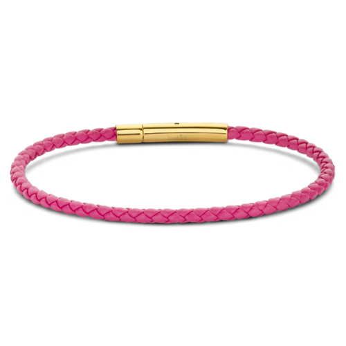 Lovebird Leder-Armband mit Edelstahlverschluss – Verschiedene Farben