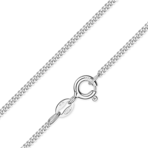 Panzerkette 2-seitig diamantiert – Silber 925/000, vergoldet