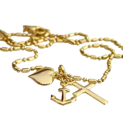 Anhänger Glaube-Liebe-Hoffnung – Symbol für Stärke und Verbundenheit